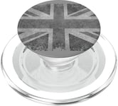 Drapeau britannique Union Jack de l'Angleterre dans un style vieilli PopSockets PopGrip pour MagSafe