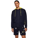 BOSS Men's Saggyart Hooded Sweatshirt, Dark Blue402, M