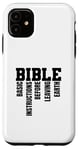 Coque pour iPhone 11 INSTRUCTIONS DE BASE AVANT DE QUITTER LA TERRE - B.I.B.L.E