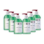 INEOS - Liquid Hand Soap - Moisturising - Handwash with Cucumber & Aloe Vera - 6 Bottles x 250ml, Packaging May Vary