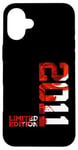 iPhone 16 Plus 13 YEARS 13TH BIRTHDAY LIMITED EDITION 2011 Case