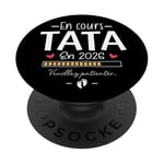 Tata en Cours 2026 - Annonce Grossesse 1er Bébé à Venir PopSockets PopGrip Adhésif