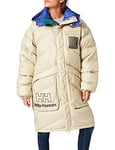 Helly Hansen Heritage Reversible Puffer Coa Jacket, Unisex Adult, unisex_adult, 53352, 771, Heritage Khaki, L