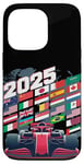 Coque pour iPhone 13 Pro Formula Racing Circuit Programme 2025 Racing Day Amateur