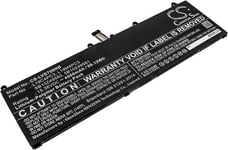 Kompatibelt med Lenovo Legion S7 15IMH5 82BC0052AU, 15.36V, 4500 mAh