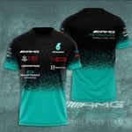 2023 Sommar AMG Petronas F1 Sports T-shirts Formel 1 T-shirts style 4 L