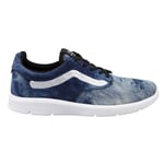 Vans LXVI Off The Wall Iso 1.5 Acid Denim Black Lace Up Unisex Trainers XB8HEX - Blue Textile - Size UK 3