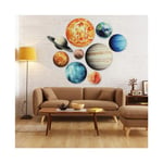 9st Glow in the Dark Solar System Planets Wall Stickers Decal Ki