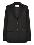 Vila Vivar Loose Blazer-Noos Svart