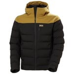 Helly Hansen Mens Bossanova Puffy Ski Jacket, 787 LYNX HEATHER BLACK, L EU