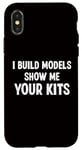 Coque pour iPhone X/XS Modèle RC - I Build Models Show Me Your Kits