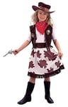 Bristol Novelty Déguisement Enfant Fille Western - Costume Cowgirl - 11/14 ans - L (134-146 cm) Halloween