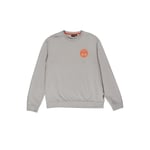 Napapijri Gris Coton Homme Pull Authentique