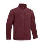 (CN 4xL (US 2xL)-Wine Red)Huomaa, että nimikkeemme alkavat värillä ja koolla. Jos tarvitset eri väriä tai kokoa, ilmoita haluamasi väri tai koko. Talvi Tactical Fleece Takki Miesten Vetoketjutaskut Takki Lämpölämmin Turvallisuus Täysi vetoketjullinen kala