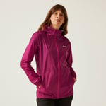 Regatta Women's Lightweight Pack-It III Waterproof Jacket Beaujolais, Size: 10