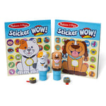 Melissa & Doug Sticker WOW Pets (Dog and Cat) VALUE PACK Arts and Crafts Collectibles – 2 Activity Pads, 2 Sticker Stampers, 2 Bonus Sticker Stacks