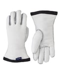 Hestra - Hestra Heli Ski Liner - 5 Finger - Alpinhandskar - Offwhite - 8