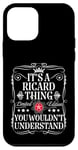 Coque pour iPhone 12 mini Le nom Ricard est un nom Ricard que vous ne comprendriez pas