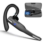 Trådlösa hörlurar med mikrofon 525 Aktiv brusreducering Handsfree Bluetooth-headset Business Nya hörlurar med laddningsbox With charger