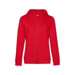 B and C Collection B&C QUEEN Zipped Hood - tröja - Red - M