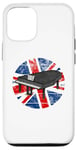 iPhone 13 Grand Piano UK Flag Pianist Patriotic British Musician Case