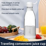 300ML Rechargeable Juices Cup Smoothie  Handheld Fruit Mixer Q2C13510