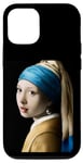 Coque pour iPhone 15 The Girl with a pearl earring La Jeune Fille à la perle