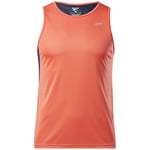 Reebok Mens Running Speedwick T-Shirt, Semi Orange Flare, XL EU