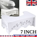 BATHROOM/TOILET SQUATTY STEP STOOL POTTY SQUAT AID FOR CONSTIPATION PILES RELIEF