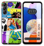 Coque Silicone pour Samsung Galaxy A14 4G/5G Design Bd Dessins