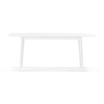 Stolab Miss Holly table 175x100 + 2 extension piece 2x50 cm Birch 21 white