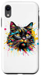 iPhone XR Splash Art York Chocolate Cat Case