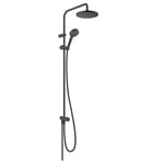 hansgrohe Vernis Blend Shower System 200 1 Spray Reno, matt black, 26272670