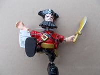 BOX OF 12 x WOBBLY PIRATE NOVELTY FRIDGE MAGNETS LARGER SIZE 9cms Free Ship UK