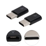 2pcs Micro USB To TypeC OTG Adapter Syncing Data Transfer And Charging Adapt REL