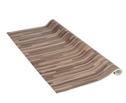 Adhésif Lamelle brun Perfect Fix®, Feuille d'effet bois, Feuille de meubles, Film adhésif, auto-adhésif, 67,5cm x 2m, 170µm (Épaisseur : 0,17 mm), Venilia 53348