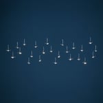 Catellani & Smith - Jackie O Chandelier, 15 LED - 150x30 - Kattokruunut - Enzo Catellani - Hopea