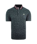 Lacoste Live Mens Green Polo Shirt Cotton - Size Small