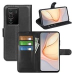 Sony Xperia 10 Iv      Pu Wallet Case    [Black]