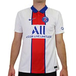 NIKE Paris Saint-Germain BRT Stad Away Jersey Men's Away Jersey - White/Old Royal, XX-Large