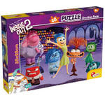 Lisciani - DISNEY VICE-VERSA 2 - Puzzle 48 Pièces - Pour les Enfants dès 4 ans - Puzzle 2 en 1 Maxi Double Face - 35x25cm - Verso à Colorier - Idée Cadeau Anniversaire - Coloriage - INSIDE OUT 2