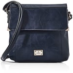 Bessie London, Sac en bandoulière Femme, bleu marine, ONE SIZE