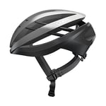 ABUS Aventor Racing Bike Helmet - Very Well Ventilated Cycling Helmet for Professional Cycling for Men and Women - Dark Grey, Size S