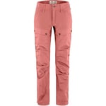 Fjallraven 86705-300 Keb Trousers Curved W Pants Women's Dusty Rose Size 44/L