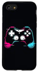 Coque pour iPhone SE (2020) / 7 / 8 Manette Esthétique Jeux Vidéo Jeux Graphiques Adolescents