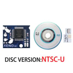 Adaptateur De Remplacement Sd2sp2 Lecteur De Carte Micro-Sd + Cd V 0.5 + Puce Xenon Gc Pour Console De Jeu Ngc, Ntsc-U-Xenon