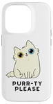 iPhone 14 Pro Purr-ty Please Funny Cat Pun Case