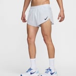 Nike Dri-FIT Advanced Aeroswift 2-in-1 Brief-lined Shorts Grå - Korta Löparbyxor för Herrar - Handla nu på Loparshop.se!