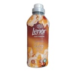 Lenor Adoucissant orchidée dorée - 32 lavages 800ml pour la meilleure fraîcheur de tous les temps avec douceur à base de plantes