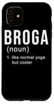 iPhone 11 Broga yoga for real Men matching bros Namaste Boys Bromance Case